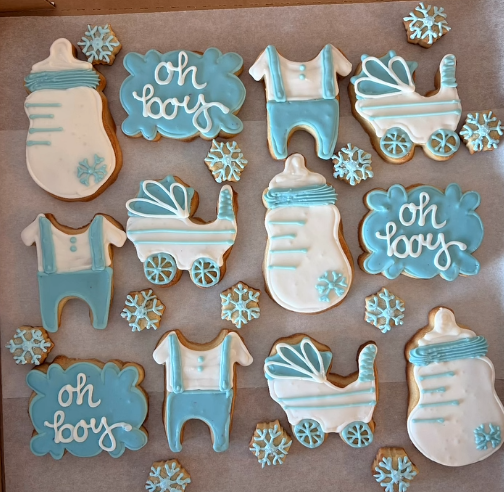 Iced Sugar Cookies Special Order: 1 Dozen