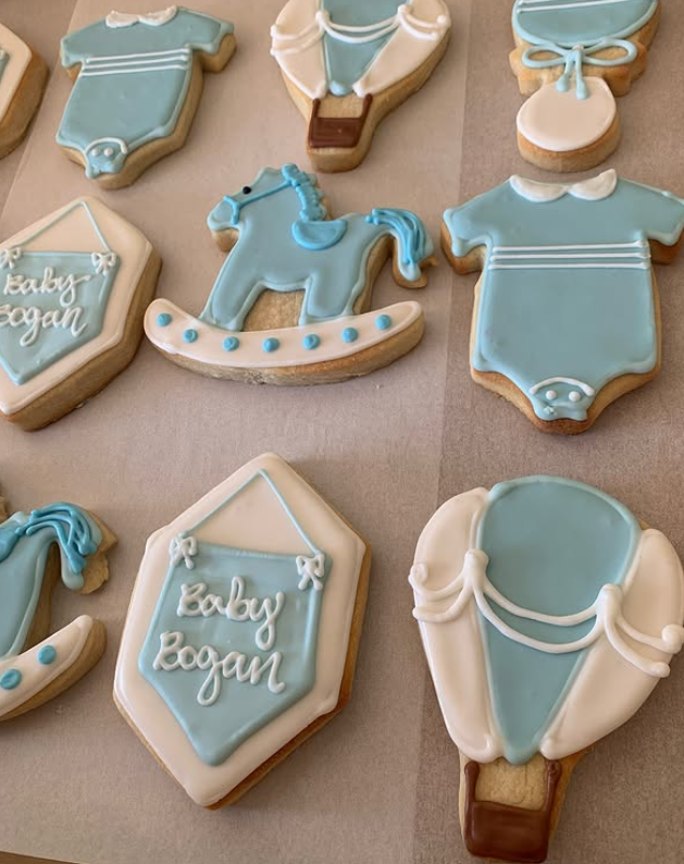 Iced Sugar Cookies Special Order: 1 Dozen